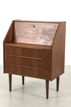 Pamono Vintage Danish Teak Secretary Hot