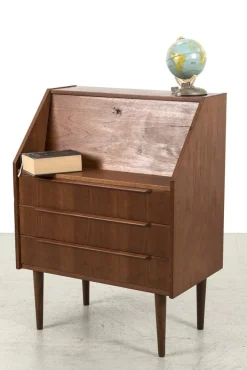 Pamono Vintage Danish Teak Secretary Hot