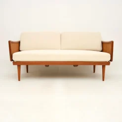Pamono Vintage Danish Teak Sofa Bed by Peter Hvidt and Orla Mølgaard-Nielsen for France & Søn / France & Daverkosen, 1950s Best