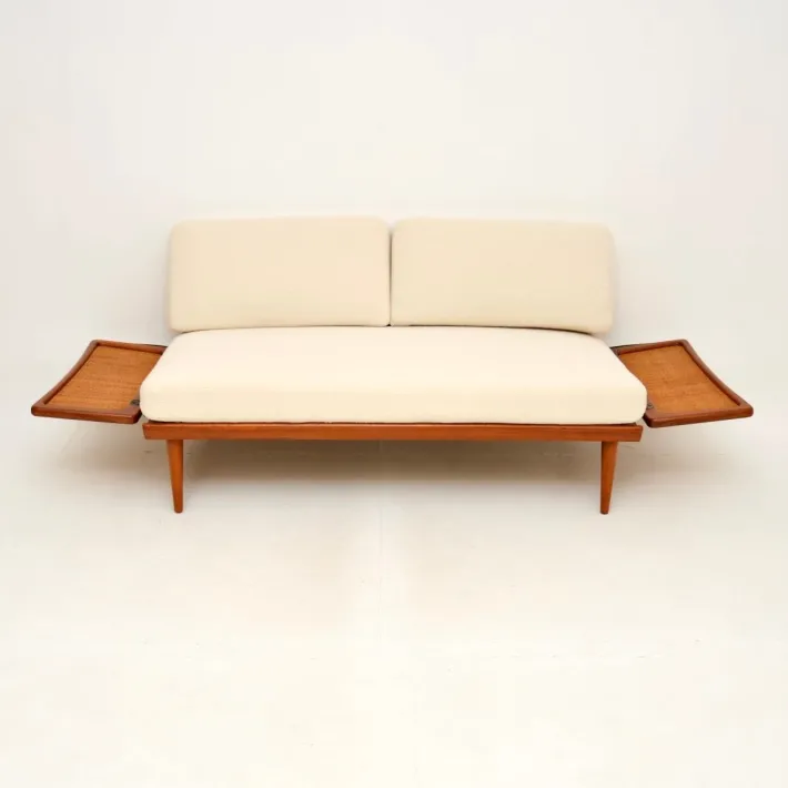 Pamono Vintage Danish Teak Sofa Bed by Peter Hvidt and Orla Mølgaard-Nielsen for France & Søn / France & Daverkosen, 1950s Best