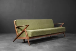 Pamono Vintage Danish Three-Seater Z-Sofa by Poul Jensen for Selig Furniture, 1950s
