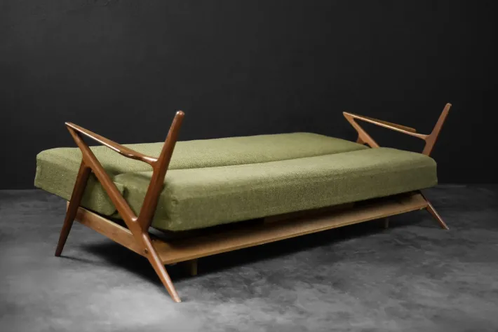 Pamono Vintage Danish Three-Seater Z-Sofa by Poul Jensen for Selig Furniture, 1950s