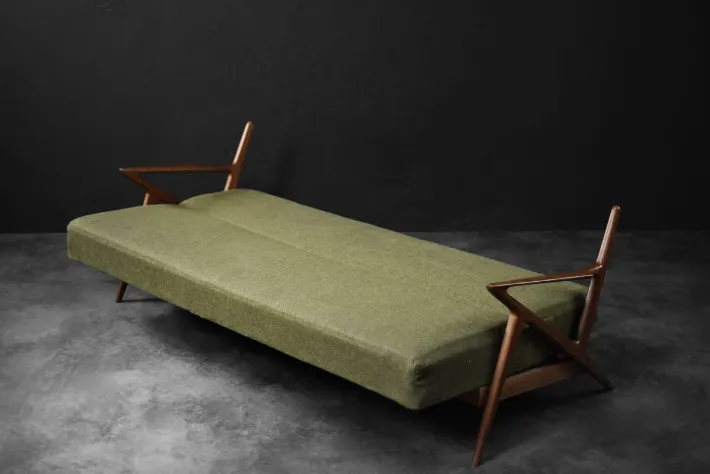 Pamono Vintage Danish Three-Seater Z-Sofa by Poul Jensen for Selig Furniture, 1950s