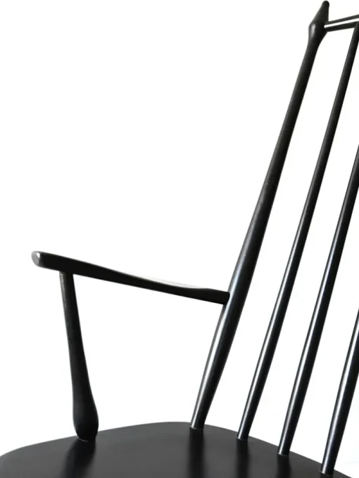 Pamono Vintage Danish Windsor Style Rocking Chair, 1950s Hot