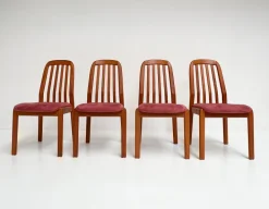 Pamono Vintage Danish Wooden Chairs from Dyrlund, 1960s, Set of 6 Clearance
