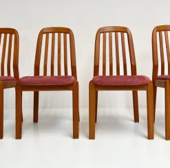 Pamono Vintage Danish Wooden Chairs from Dyrlund, 1960s, Set of 6 Clearance
