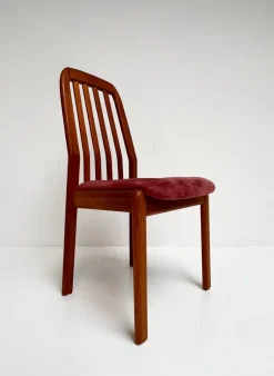 Pamono Vintage Danish Wooden Chairs from Dyrlund, 1960s, Set of 6 Clearance