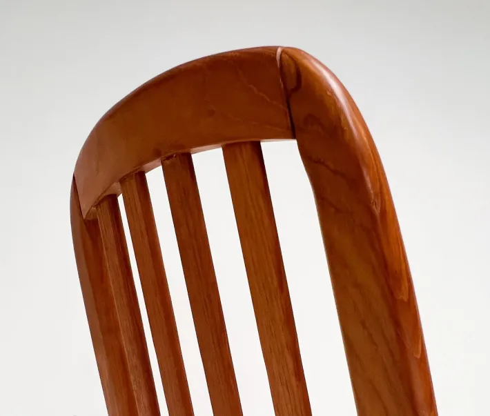 Pamono Vintage Danish Wooden Chairs from Dyrlund, 1960s, Set of 6 Clearance