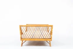 Pamono Vintage Daybed in Rattan, 1950 Outlet