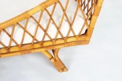 Pamono Vintage Daybed in Rattan, 1950 Outlet