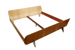 Pamono Vintage Design Double Bed, 1960s New