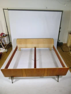 Pamono Vintage Design Double Bed, 1960s New