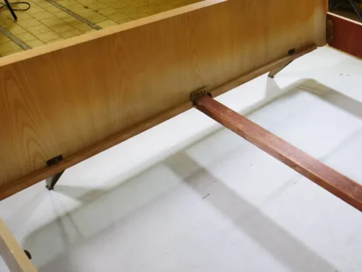 Pamono Vintage Design Double Bed, 1960s New
