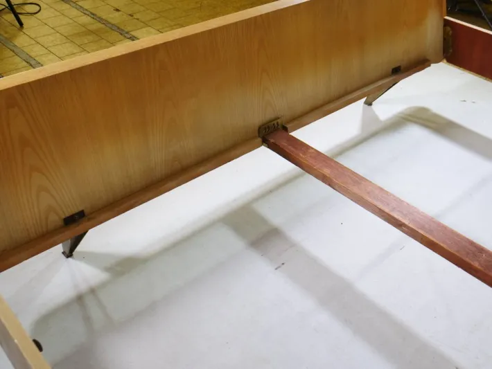 Pamono Vintage Design Double Bed, 1960s New