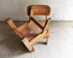 Pamono Vintage Design School Chairs by Eibe for Children, Germany, 1960s, Set of 2 Hot