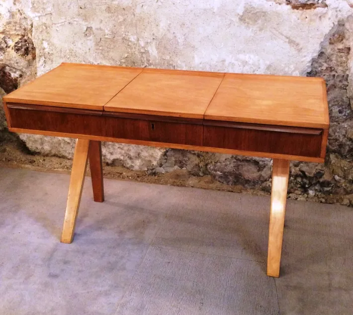 Pamono Vintage Desk by Cees Braakman for Pastoe, 1950s