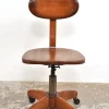 Pamono Vintage Desk Chair on Wheels by Albert Stoll for Stoll Giroflex, 1930s Clearance