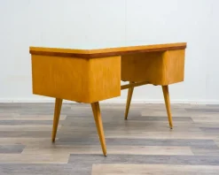 Pamono Vintage Desk in Beech from Ekawerk, 1950s Discount