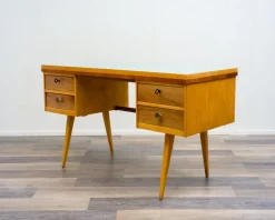 Pamono Vintage Desk in Beech from Ekawerk, 1950s Discount
