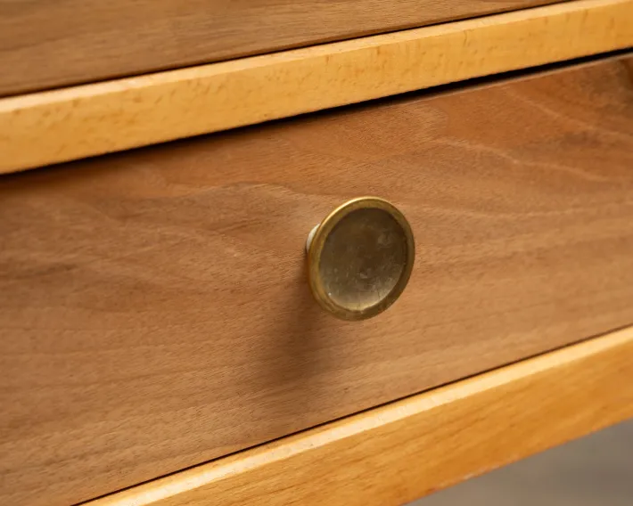 Pamono Vintage Desk in Beech from Ekawerk, 1950s Discount