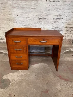 Pamono Vintage Desk in Wood & Metal Clearance