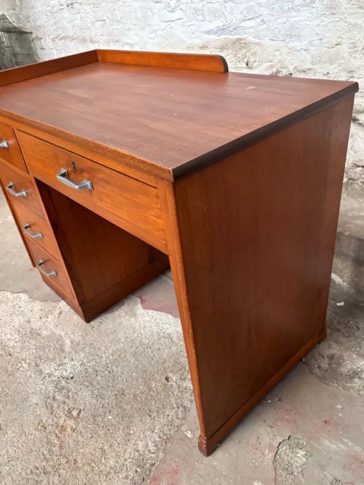 Pamono Vintage Desk in Wood & Metal Clearance