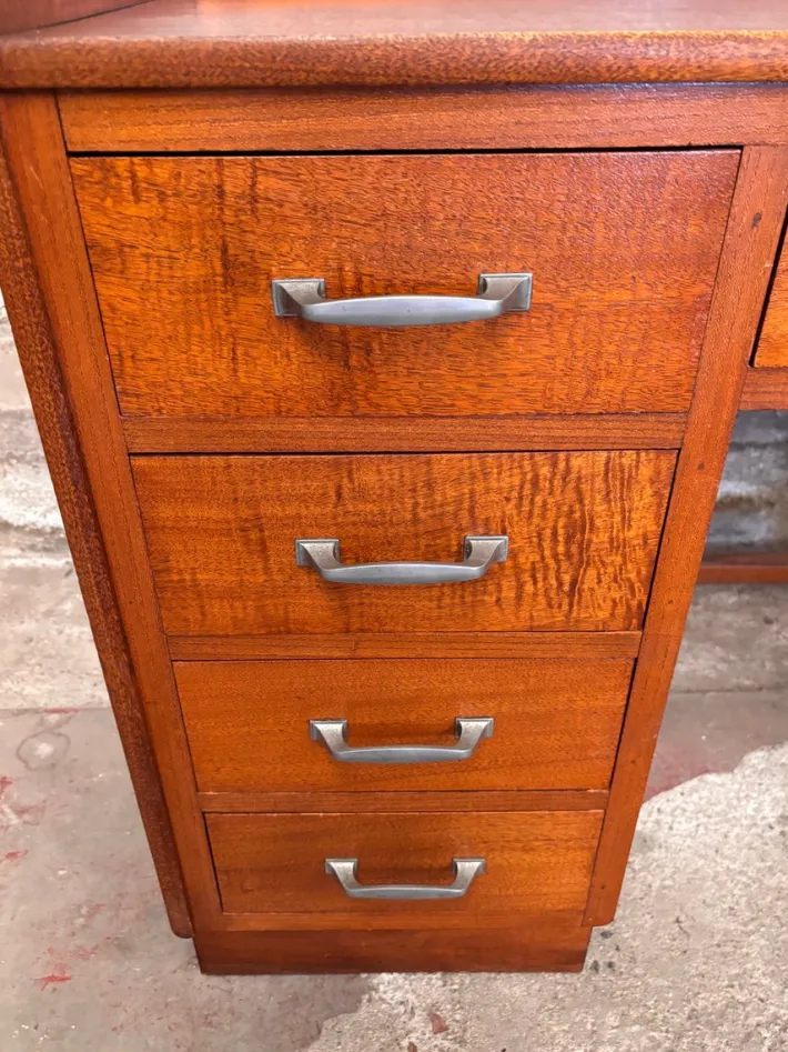 Pamono Vintage Desk in Wood & Metal Clearance