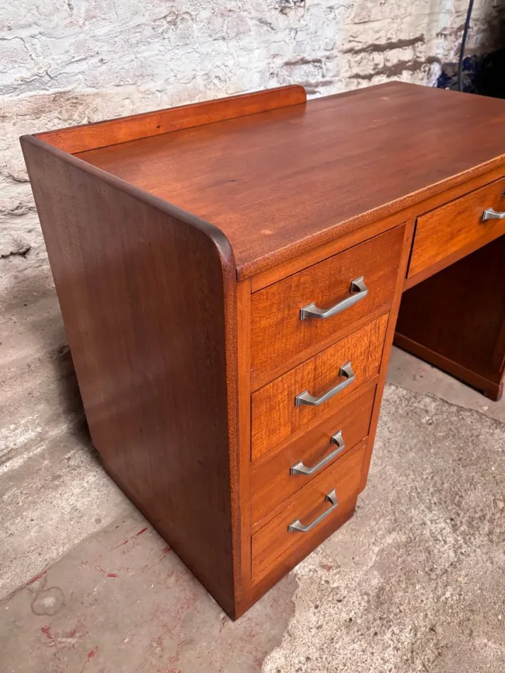 Pamono Vintage Desk in Wood & Metal Clearance