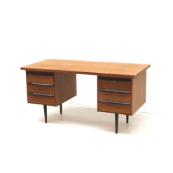Pamono Vintage Desk with Six Drawers on Legs, 1960s Clearance