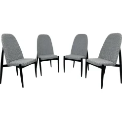 Pamono Vintage Dining Chairs by Miroslav Navrátil, 1950s, Set of 4 Hot
