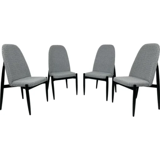 Pamono Vintage Dining Chairs by Miroslav Navrátil, 1950s, Set of 4 Hot