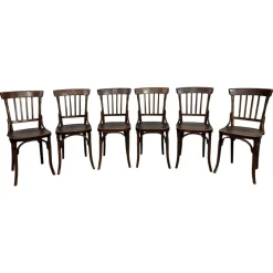 Pamono Vintage Dining Chairs from Thonet, 1930s, Set of 6 Discount