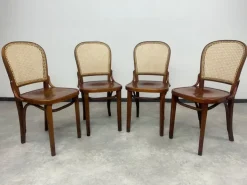 Pamono Vintage Dining Chairs from Thonet, 1920s, Set of 4
