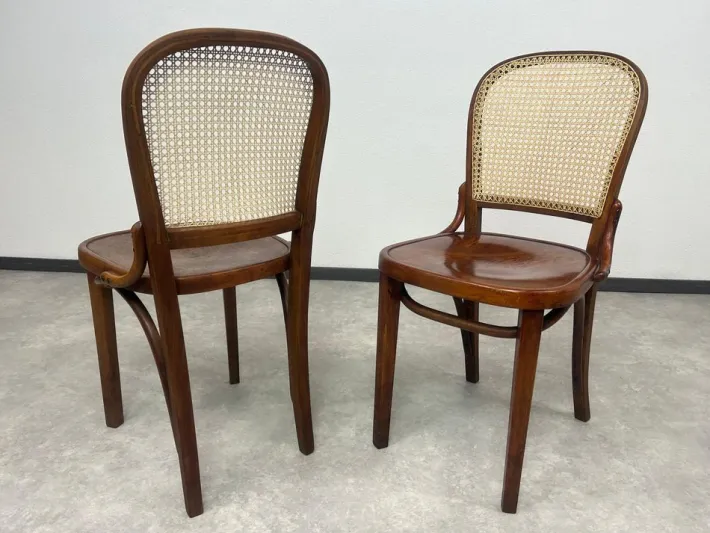 Pamono Vintage Dining Chairs from Thonet, 1920s, Set of 4