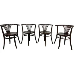 Pamono Vintage Dining Chairs from Thonet, 1920s, Set of 4 Online