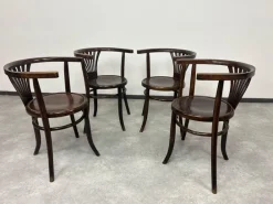 Pamono Vintage Dining Chairs from Thonet, 1920s, Set of 4 Online