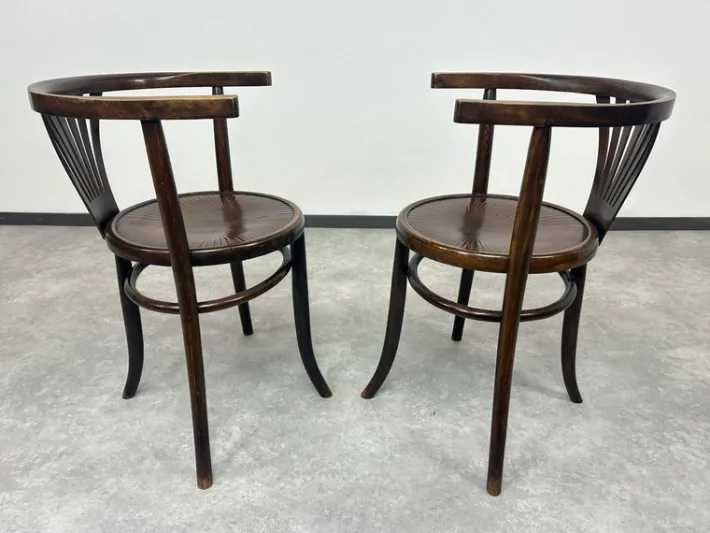 Pamono Vintage Dining Chairs from Thonet, 1920s, Set of 4 Online