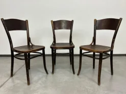 Pamono Vintage Dining Room Chairs by J&J Kohn, 1920s, Set of 3 Online