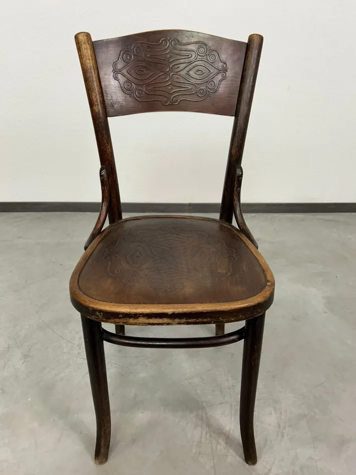 Pamono Vintage Dining Room Chairs by J&J Kohn, 1920s, Set of 3 Online