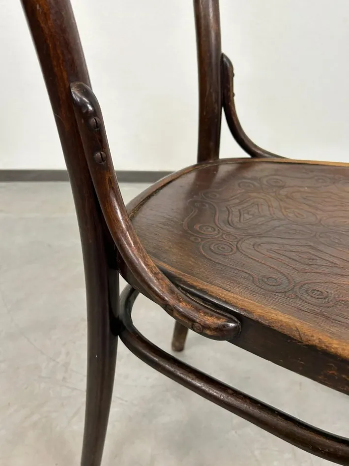 Pamono Vintage Dining Room Chairs by J&J Kohn, 1920s, Set of 3 Online