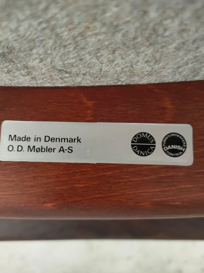 Pamono Vintage Dining Set by Erik Buck, Set of 11 Online