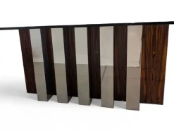 Pamono Vintage Dining Table in Glass, 1970s Discount