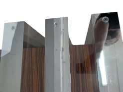 Pamono Vintage Dining Table in Glass, 1970s Discount