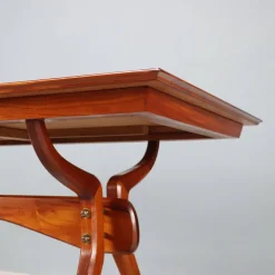 Pamono Vintage Dining Table in Mahogany Veneer, Italy, 1960s Clearance