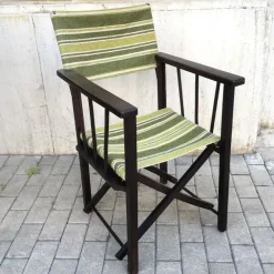 Pamono Vintage Directors Chair with New Coating, Italy, 1950s