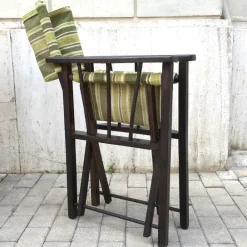 Pamono Vintage Directors Chair with New Coating, Italy, 1950s