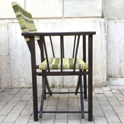 Pamono Vintage Directors Chair with New Coating, Italy, 1950s