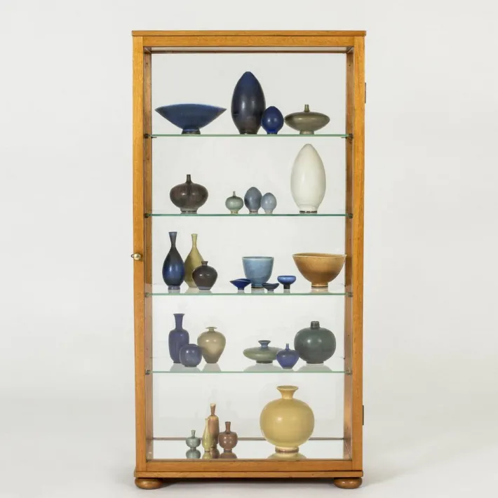 Pamono Vintage Display Cabinet by Josef Frank for Swedish Tenn, 1950s Sale