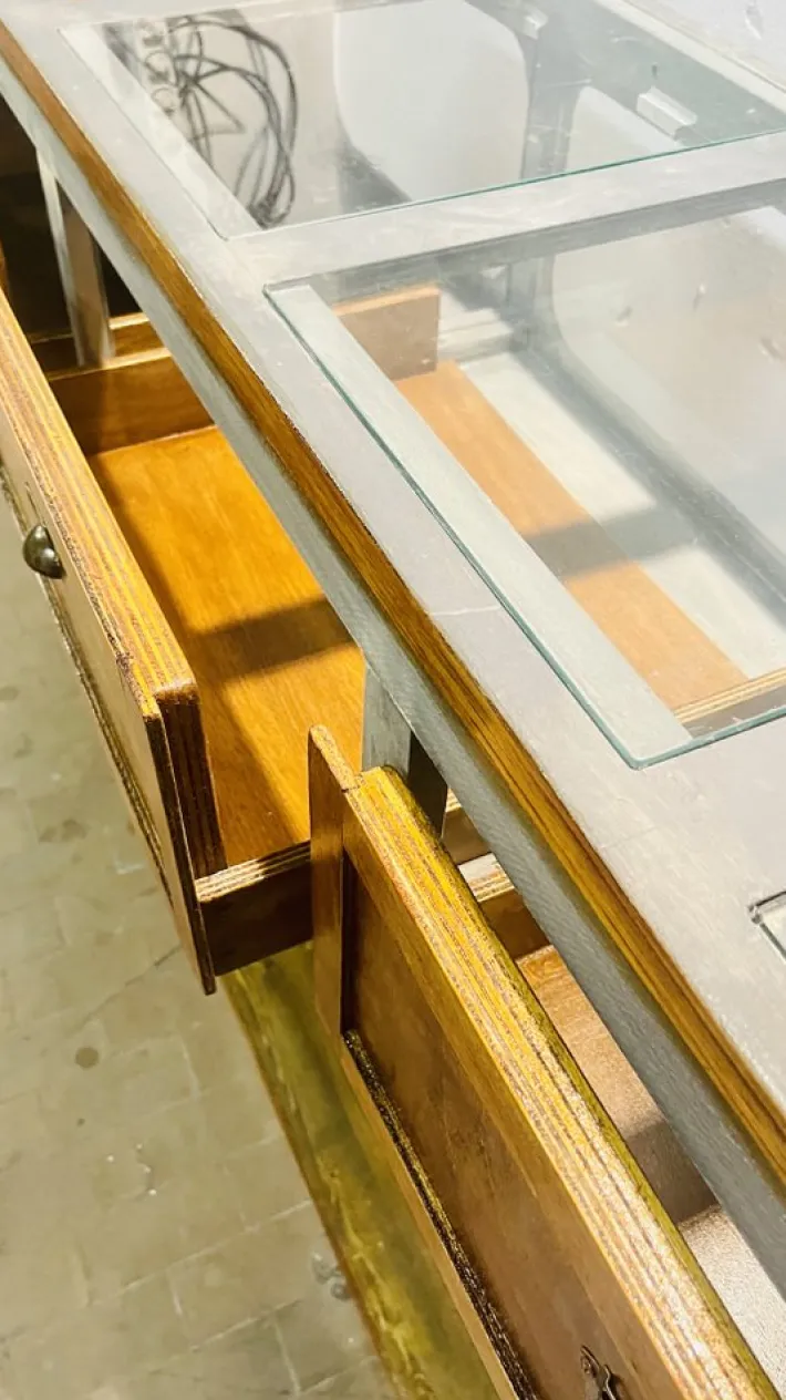 Pamono Vintage Display Counter, 1940s Sale