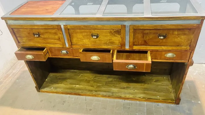 Pamono Vintage Display Counter, 1940s Sale